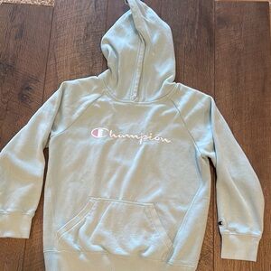 Champion Light Blue Hoodie